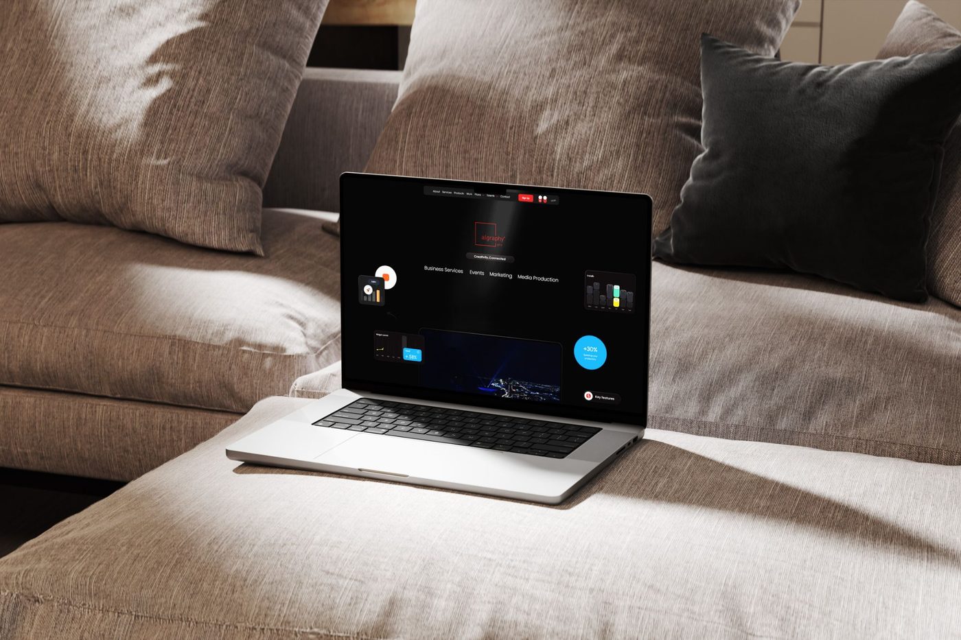 Al Graphy Pro project mockup